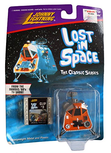 Vintage 1998 Johnny Lightning Lost in Space - Space Pod DieCast Metal and Plastic Vehicle - Brand New Factory Sealed Shop Stock Room Find