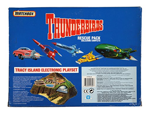 Vintage Matchbox 1992 Gerry Andersons Thunderbirds International Rescue DieCast 5 Vehicle Rescue Pack - Factory Sealed Shop Stock Room Find