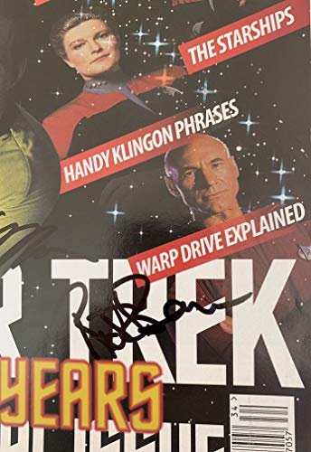 Radio Times Star Trek 30 Years Special Issue Vintage 1996 Autographed By Rick Berman, Brannon Braga & Ronald D Moore …