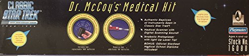 Vintage 1996 Playmates Star Trek The Original Series - Classic Dr McCoy's Medical Kit - Brand New Factory Sealed Shop Stock Room Find