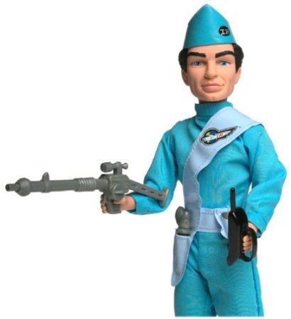 Vintage Vivids 1999 Gerry Andersons Thunderbirds Electronic Scott Tracy 12" Soundtech Talking Action Figure - Shop Stock Room Find