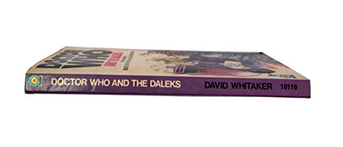 Doctor Who And The Daleks Target Paperback Novel First Edition Book 1973 By David Whitaker [Paperback] [Jan 01, 1973] David Whitaker and Terry Nation …