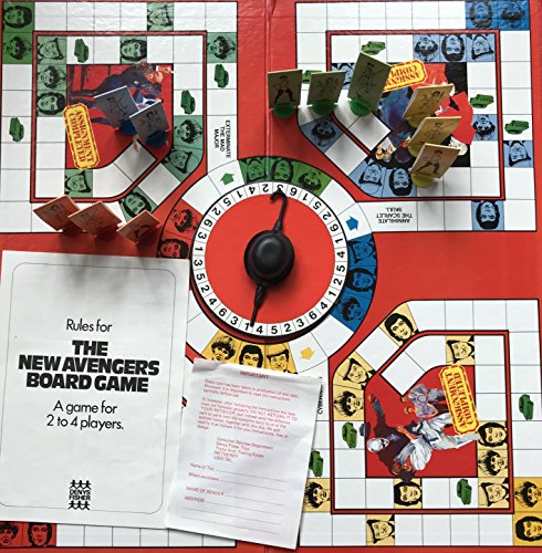 The New Avengers Board Game 1977 Denys Fisher …