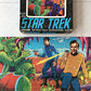 Star Trek Vintage 1973 Whitman 125 Large Piece Fully Interlocking Jigsaw Puzzle Number 7409 Animated Alien Attack With Captain Kirk And Mr Spock - Complete In The Original Box …