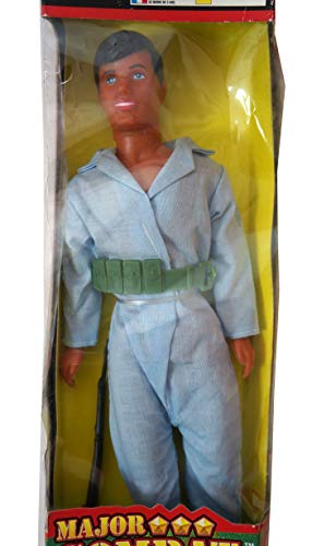 Major Combat Vintage 1998 11 Inch Action Soldier Action Figure In Blue Jump Suit By Playmakers - New In Box - Shop Stock Room Find …
