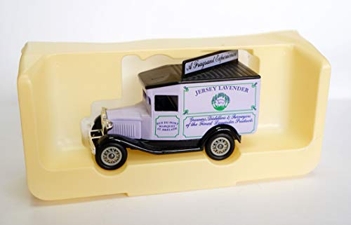 Lledo DAYS GONE MADE IN ENGLAND 1929 MORRIS MINOR 5cwt VAN THE JERSEY LAVENDER DELIVERY VAN. …