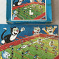 Vintage 1979 The Dandy 60 Piece Fully Interlocking Jigsaw Puzzle Korkys Mousey Football Game 100% Complete In The Original Box - Ultra Rare …