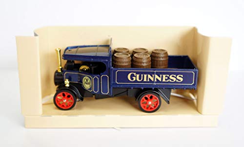 Models of Yesteryear Y-27/1; 1922 Foden Steam Wagon; Guinness With Barrels Load, Collectable diecast model in 1:60 scale by Matchbox