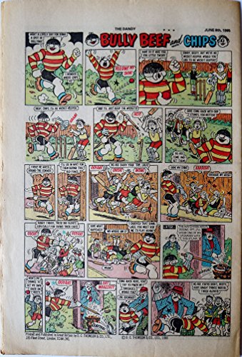 Vintage Rare The Dandy Weekly Comic Magazine No. 2272 Boys And Girls Comic Every Tuesday 8th June 1985 By D C Thomson & Co …