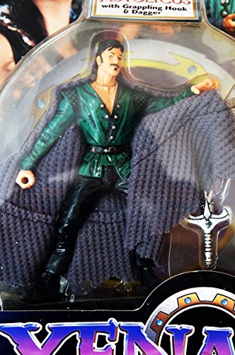 Vintage 1998 Xena Warrior Princess King Of Thieves Autolycus Action Figure - Brand New Factory Sealed Shop Stock Room Find.