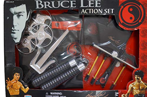 Ultra Rare Vintage 1990's Bruce Lee Action Play Set By Manley Toy Quest Factory Sealed Unsold Shop Stock Room Find …