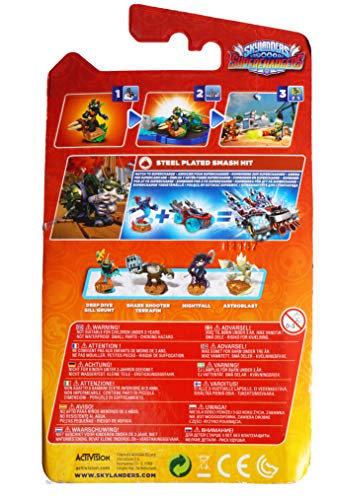 Activision Skylanders Superchargers Steel Plated Smash Hit Hybrid Toy …