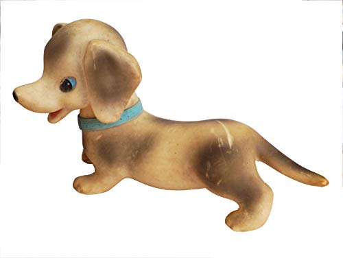 VIntage 1970's Soft Plastic Squeaky TV Dog Toy …