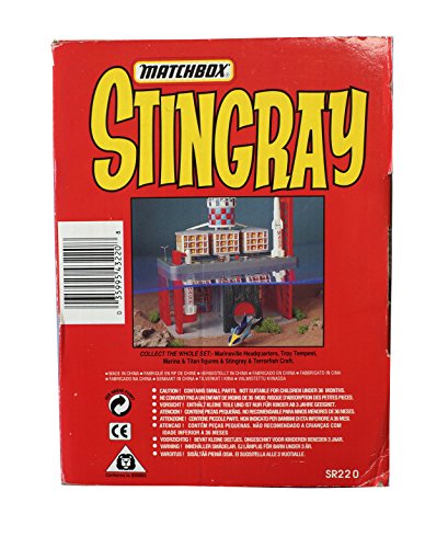 Vintage Matchbox 1993 Gerry Andersons Stingray Action Submarine With Firing Missiles - Factory Sealed Shop Stock Room Find