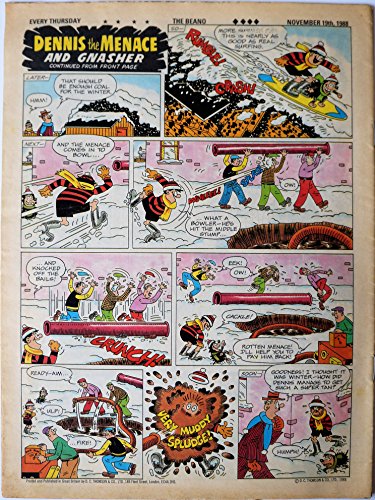 Beano Comic Issue 2418 November 19 1988 [paperback] Thomson [Jan 01, 1988] …