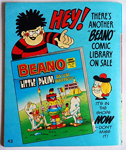 Gnasher Doggie Dunce - BEANO Comic Library No. 43 (Beano Comic Library) [paperback] Anon [Jan 01, 1984] …