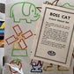 Boss Cat Vintage 1977 Philmar Hanna Barbera Productions Top Stencil And Crayon Set - Includes Press out Stencils and 6 Coloured Crayons - In The Original Box - Shop Stock Room Find …