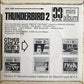 Vintage 1966 Gerry Andersons  A Century 21 Production - Thunderbird 2 Featuring Virgil Tracy - 33RPM Mini Album - 21 Minutes Of Adventure Vinyl Record