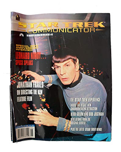 Vintage 1996/1997 Star Trek Communicator - The Magazine of The Offical Star Trek Fan Club - 5 Editions Numbers 107/108 /