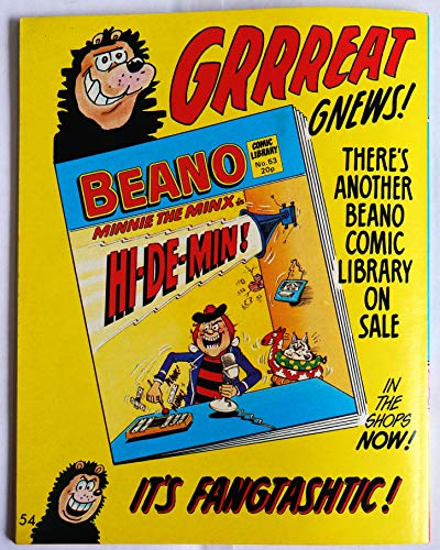 BEANO comic library No. 54 [paperback] D.C.Thomson [Jan 01, 1984] …