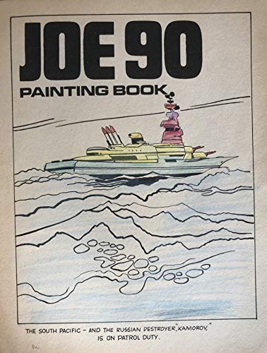 Vintage Gerry Andersons 1968 Ultra Rare Joe 90 Painting Story Book World Domination - Century 21 Publishing - Fantastic Condition Ultra Rare Book …