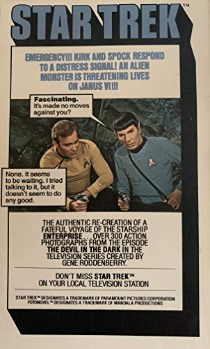 Devil in the Dark (Star Trek Fotonovel No. 9) [mass_market] Gene L. Coon [Dec 08, 1978] …