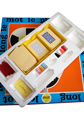 Vintage 1972 Le Mot Le Plus Long - The Longest Word Board Game By Armond Jammont In The Original Box