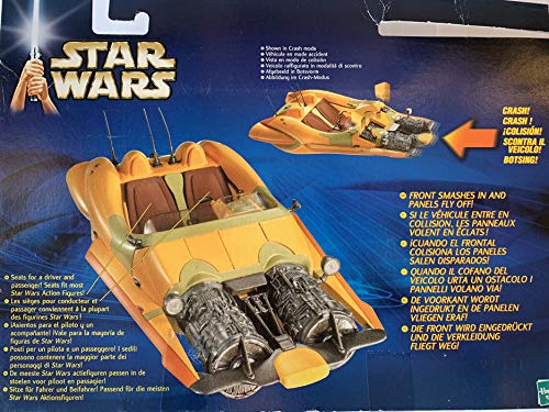 Vintage 2002 Star Wars Attack Of The Clones Anakin Skywalkers Speeder Vehicle