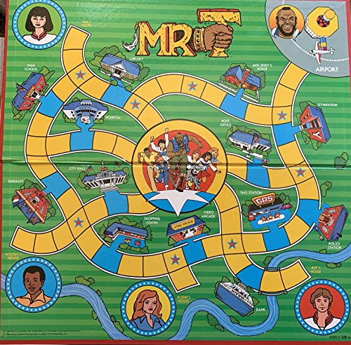Mr. T Board Game (1983) Milton Bradley