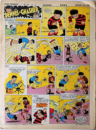 The Beano Comic Issue 2426 january 14 1989 [paperback] Thomson [Jan 01, 1989] …