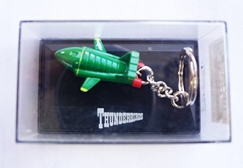 Vintage M & S 2004 Gerry Andersons Thunderbirds - Thunderbird 2 Mini Diecast Model Keyring In Plastic Case - Brand New Factory Sealed Shop Stock Room Find