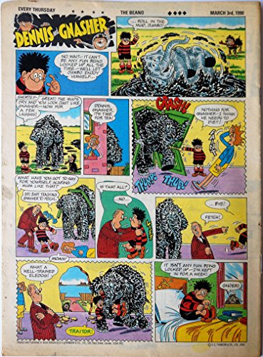 The Beano Comic No.2485 March 3rd 1990 [paperback] Comic [Jan 01, 1990] …
