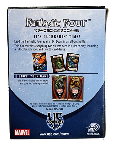 VS System The Fantastic Four Trading Card Game Starter Set - Brand New Midas Touch Toys, Games And Collectables VS System The Fantastic Four Trading Card Game Starter Set - Brand New Midas Touch Toys, Games And Collectables