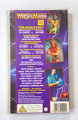 WWF: Wrestlemania 7 [VHS] [VHStape] [1999] … – Midas Touch