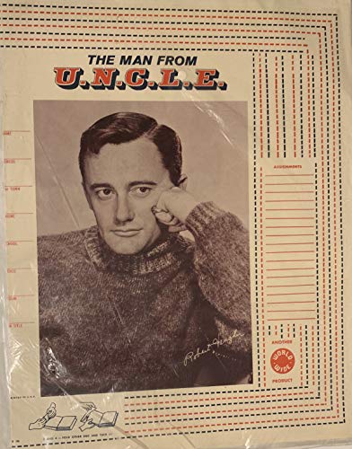 The Man From Uncle Vintage 1965 World Wide Product Pack Of 4 Book Covers Featuring Illia Kuriakin & Nepoleon Solo Factory Sealed Shop Stock Room Find …