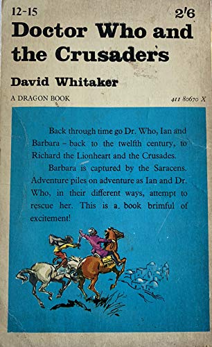 Vintage Dragon Books 1967 Very Rare Doctor Who and The Crusaders Paperback Book - Fantastic Condition Vintage Paperback