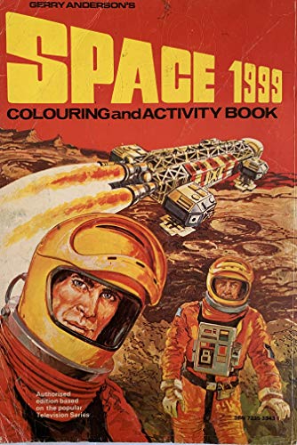 Vintage 1975 Gerry Andersons Space 1999 Colouring and Activity Book - Ultra Rare …