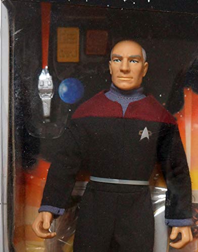 Vintage Star Trek 1994 Generations Collectors Series Edition 9 Inch Captain Jean-Luc Picard Action Figure - Brand New Factory Sealed Shop Stock Room Find