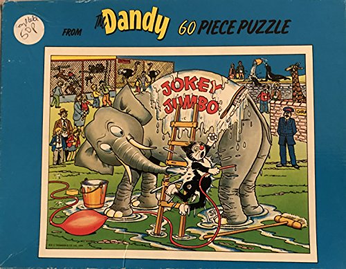 Vintage 1979 The Dandy 60 Piece Fully Interlocking Jigsaw Puzzle Korkys Jumbo Jet 100% Complete In The Original Box - Ultra Rare …