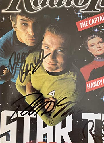 Radio Times Star Trek 30 Years Special Issue Vintage 1996 Autographed By Rick Berman, Brannon Braga & Ronald D Moore …