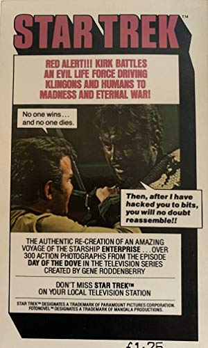 Star Trek Fotonovel No 10: Day Of The Dove [paperback] Bixby , Jerome [Jan 01, 1978] …