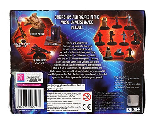 Vintage 2006 Dr Doctor Who Micro Universe - Judoon Patrol Ship With Judoon Captain Figure - Factory Sealed Shop Stock Room Find