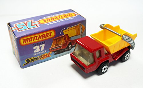 Vintage 1976 Matchbox 75 Superfast Series No. 37 The Skip Truck By Lesney Mint In The Original Box. Shop Stock Room Find …