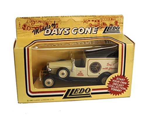 Vintage 1986 Lledo Models Of Days Gone 1936 Packard Delivery Van FTD Say It With Flowers Diecast Replica Vehicle - New In Box - Shop Stock Room Find …