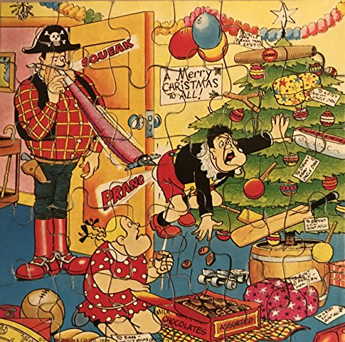 Vintage 1979 The Dandy 30 Piece Fully Interlocking Jigsaw Puzzle Desperate Dans Family Christmas 100% Complete In The Original Box - Ultra Rare …