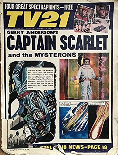 Vintage Ultra Rare Series 1 TV21 Comic Magazine Purple Edition Issue No. 157 20th January 2068 ( 1968 ) …