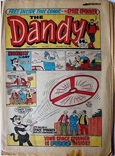 Vintage Rare The Dandy Weekly Comic Magazine No. 2241 Boys And Girls Comic Every Tuesday 3rd November 1984 By D C Thomson & Co …