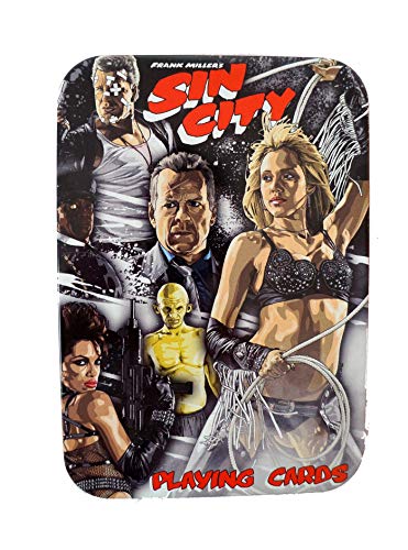NECA Sin City Playing Cards in Tin …