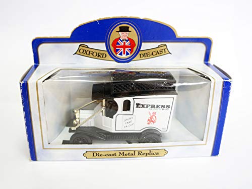 Vintage 1985 Oxford Die-Cast 1920's Model T Ford Delivery Van Limited Edition Diecast Replica No. 100T The Daily Express - New In Box - Shop Stock Room Find …