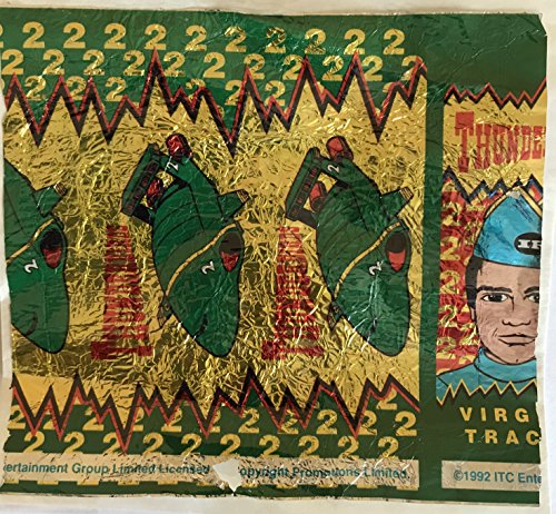 Gerry Andersons Thunderbirds Vintage 1992 Set Of Three Different Foil Wrappers Fantastic Condition Ultra Rare …